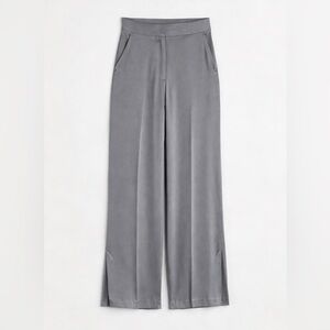NWT H&M Wide Leg Satin Trouser Sz 14